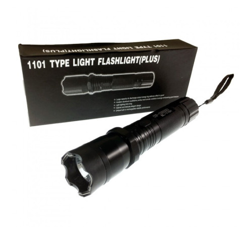 1101  Фонарик Портативный светодиодный фонарик-шокер Wei Shi BL-1101 (100))