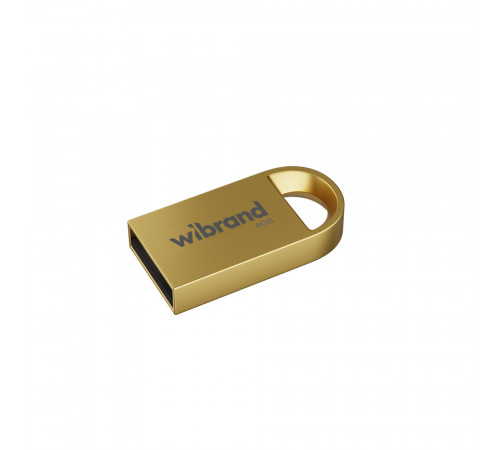 Флеш-накопичувач Wibrand USB 2.0 Lynx 4Gb Gold (WI2.0/LY4M2G)