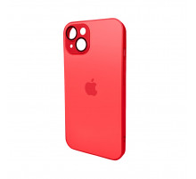 Чохол для смартфона AG Glass Matt Frame Color Logo for Apple iPhone 14 Coke Red (AGMattFrameiP14Red)