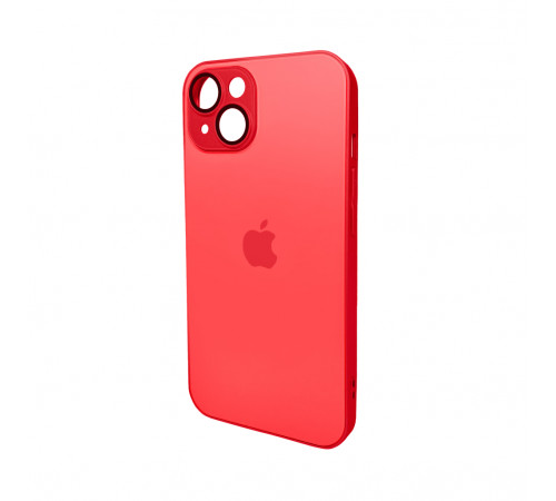 Чохол для смартфона AG Glass Matt Frame Color Logo for Apple iPhone 14 Coke Red (AGMattFrameiP14Red)