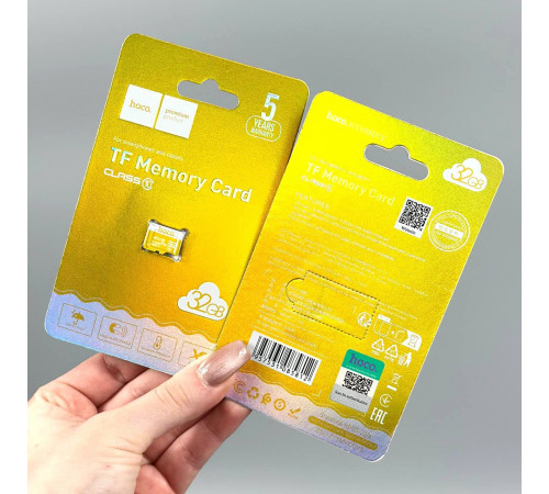 Карта пам'яті Hoco 32Gb 10 Class 90Mb-s (без адаптера)