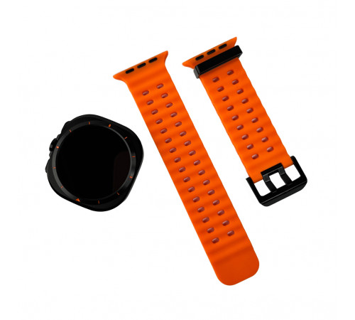 Смарт-годинник W&O X15 Max 38mm. 330 mAh. Amoled+IP67 Orange (WOX15MOr)