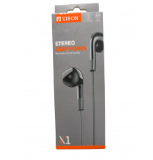 Навушники провідні YISON X1 //