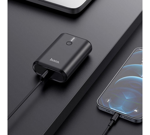 Зовнішній акумулятор HOCO Q3 Mayflower PD20W+QC3.0 power bank(10000mAh) Black (6931474742896)