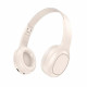 Бездротові накладні навушники HOCO W46 Charm BT headset Milky White (6942007601702)