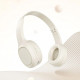 Бездротові накладні навушники HOCO W46 Charm BT headset Milky White (6942007601702)