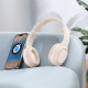 Бездротові накладні навушники HOCO W46 Charm BT headset Milky White (6942007601702)