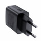 Мережевий зарядний пристрій ACEFAST A78 PD20W GaN (USB-A+USB-C) charger Black (6974316283256)