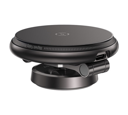 Автотримач для телефона з БЗП ACEFAST D30 magnetic folding wireless charging car holder Black (6974316283089)
