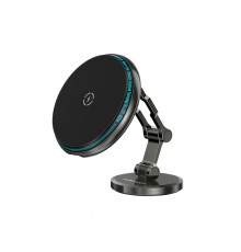 Автотримач для телефона з БЗП ACEFAST D30 magnetic folding wireless charging car holder Black (6974316283089)