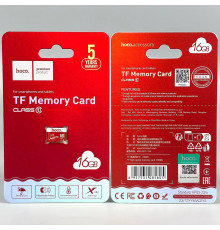 Карта пам'яті Hoco 10 16Gb Class 85Mb-s (без адаптера)