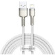 Кабель Baseus Cafule Series Metal Data Cable USB to IP 2.4A 1m White (CALJK-A02)