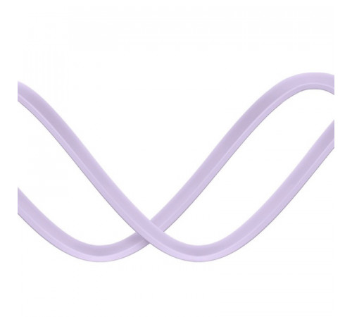 Кабель Baseus Bright Mirror 2 Series Retractable 3-in-1 Fast Charging  Data Cable USB to M+L+C 3.5A 1.1m Purple (CAMJ010005)