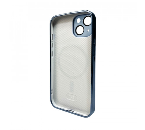 Чохол для смартфона AG Glass Sapphire Frame MagSafe Logo for Apple iPhone 15 Sierra Blue (AGSappiFRP15Sierra)