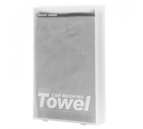 Мікрофібра Baseus Easy life car washing towel（40*40сm Two pack）Grey (CRXCMJ-0G)