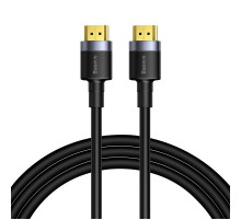 Кабель Baseus Cafule 4KHDMI Male To 4KHDMI Male Adapter Cable 3m Black (CADKLF-G01)
