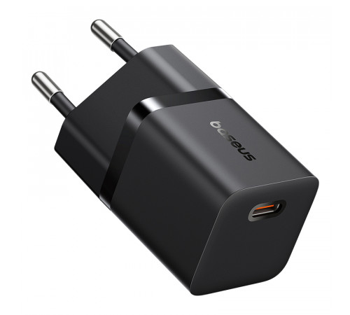 Мережевий зарядний пристрій Baseus GaN5 Fast Charger (mini) 1C 25W EU Cluster Black (P10110909113-00)