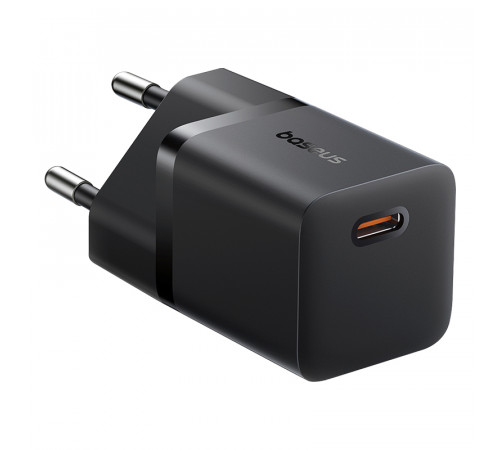 Мережевий зарядний пристрій Baseus GaN5 Fast Charger (mini) 1C 25W EU Cluster Black (P10110909113-00)