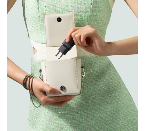 Мережевий зарядний пристрій Baseus GaN5 Fast Charger (mini) 1C 25W EU Cluster Black (P10110909113-00)