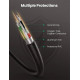 Кабель UGREEN USB 2.0 A Male to Mini 5 Pin Male Cable 3m (Black) (UGR-10386)