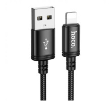 Кабель HOCO X91 Radiance charging data cable for iP(L=3M) Black (6931474788702)
