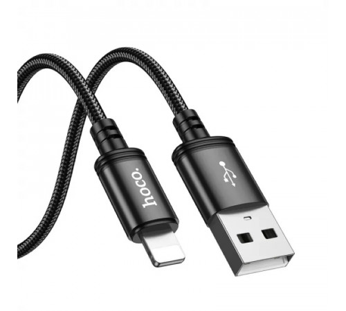 Кабель HOCO X91 Radiance charging data cable for iP(L=3M) Black (6931474788702)