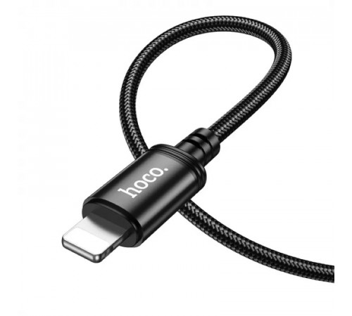 Кабель HOCO X91 Radiance charging data cable for iP(L=3M) Black (6931474788702)