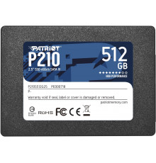 Накопичувач SSD Patriot P210 512GB 2.5" 7mm SATAIII 3D QLC (P210S512G25)