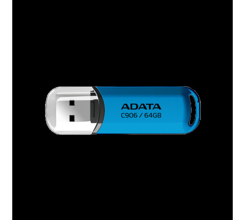 Флеш-накопичувач ADATA USB 2.0 C906 64Gb Water Blue (AC906-64G-RWB)