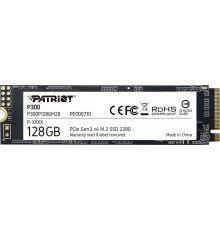 Накопитель SSD M.2 Patriot P300 128GB NVMe 2280 PCIe 3.0 3D TLC (P300P128GM28)