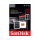 Карта пам'яті microSDXC (UHS-1 U3) SanDisk Extreme A2 512Gb class 10 V30 (R190MB/s,W130MB/s) (adapter SD) (SDSQXAV-512G-GN6MA)