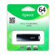 Флеш-накопичувач Apacer USB 2.0 AH336 64Gb Black (AP64GAH336B-1)
