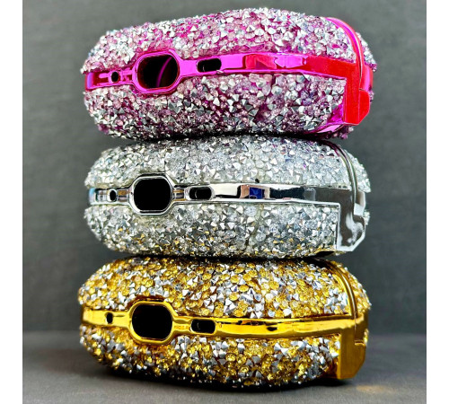 Чохол for AirPods Pro 2 Bling Grainy Diamond Box