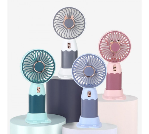 Вентилятор ZB088A Mini 250mAh (з вбуд. акум.) (15,8см)