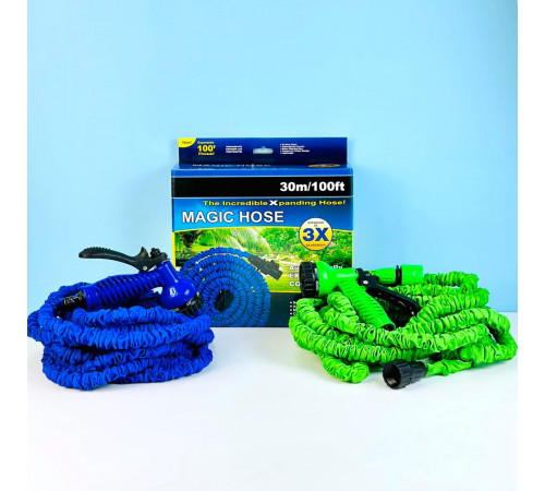 Поливальний шланг MAGIC HOSE 30м 100FT + Лійка