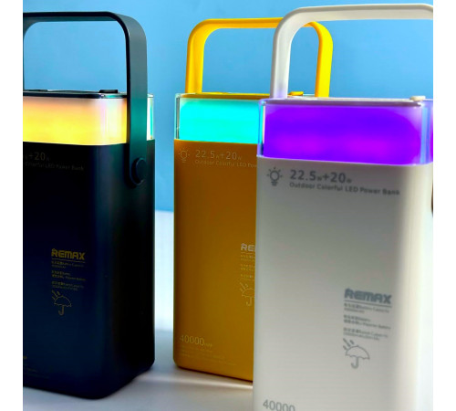 УМБ Power Bank Remax RPP-596 Fluorite Series 40000mAh PD20W+QC22.5W