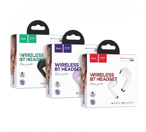 Бездротові навушники Hoco EQ1 Music Guide