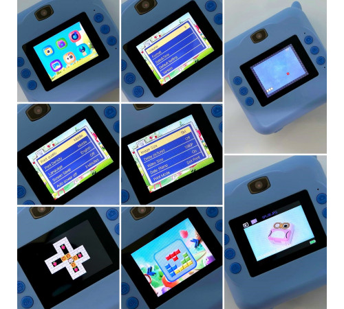 Дитяча фотокамера D2 з фронтальною камерою та функцією друку