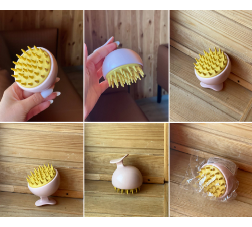 Массажер щетка для головы и мытья волос 5289  (88)