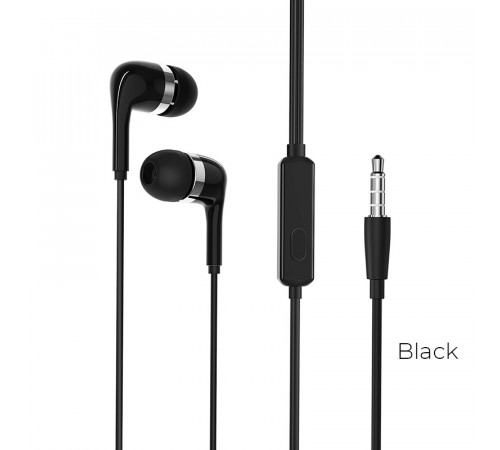 Навушники дротові BOROFONE BM39 (3.5mm) Black (6931474716873)