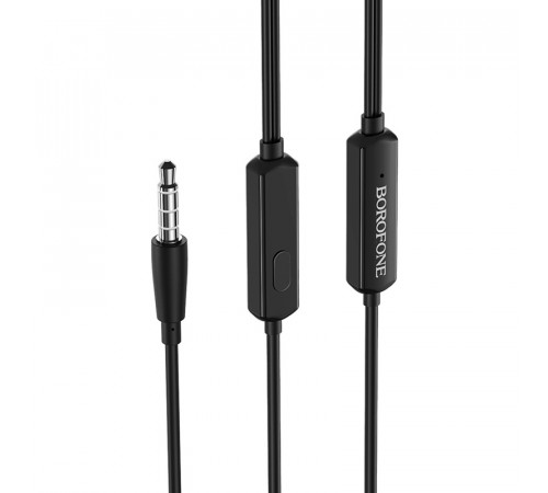 Навушники дротові BOROFONE BM39 (3.5mm) Black (6931474716873)