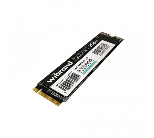 Накопичувач SSD M.2 Wibrand Caiman 256GB NVMe 2280 PCIe 3.0 3D NAND (WIM.2SSD/CA256GB)