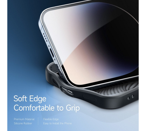 Чохол для смартфона DUX DUCIS Aimo for Apple iPhone 15 Pro Max Black (DUXiP15PMBlack)