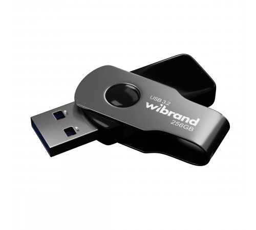 Флеш-накопичувач Wibrand USB 3.2 Gen1 Lizard 256GB Black (WI3.2/LI256P9B)