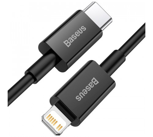 Кабель Baseus Superior Series Type-C to IP PD 20W 1m Black (CATLYS-A01)