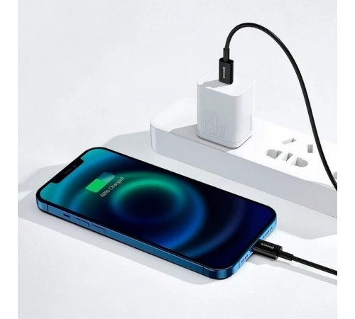 Кабель Baseus Superior Series Type-C to IP PD 20W 1m Black (CATLYS-A01)