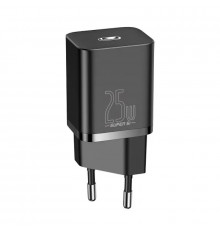 Мережевий зарядний пристрій Baseus Super Si Quick Charger 1C 25W EU Black (CCSP020101)