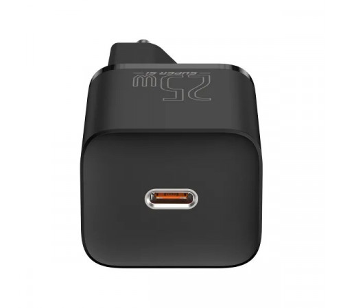 Мережевий зарядний пристрій Baseus Super Si Quick Charger 1C 25W EU Black (CCSP020101)