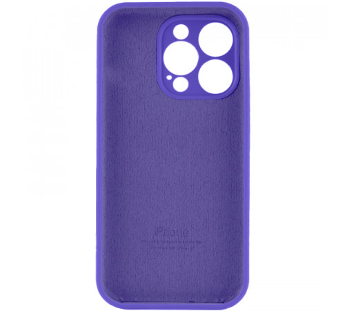 Чохол для смартфона Silicone Full Case AA Camera Protect for Apple iPhone 15 Pro Max 22,Dark Purple (FullAAi15PM-22)