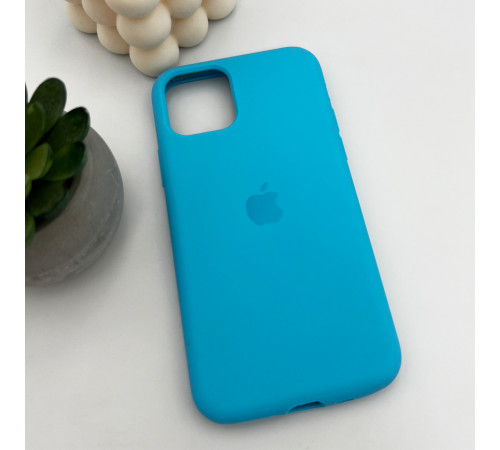 Чохол для смартфона Silicone Full Case AA Open Cam for Apple iPhone 11 Pro Max кругл 38,Surf Blue (FullOpeAAKPi11PM-38)